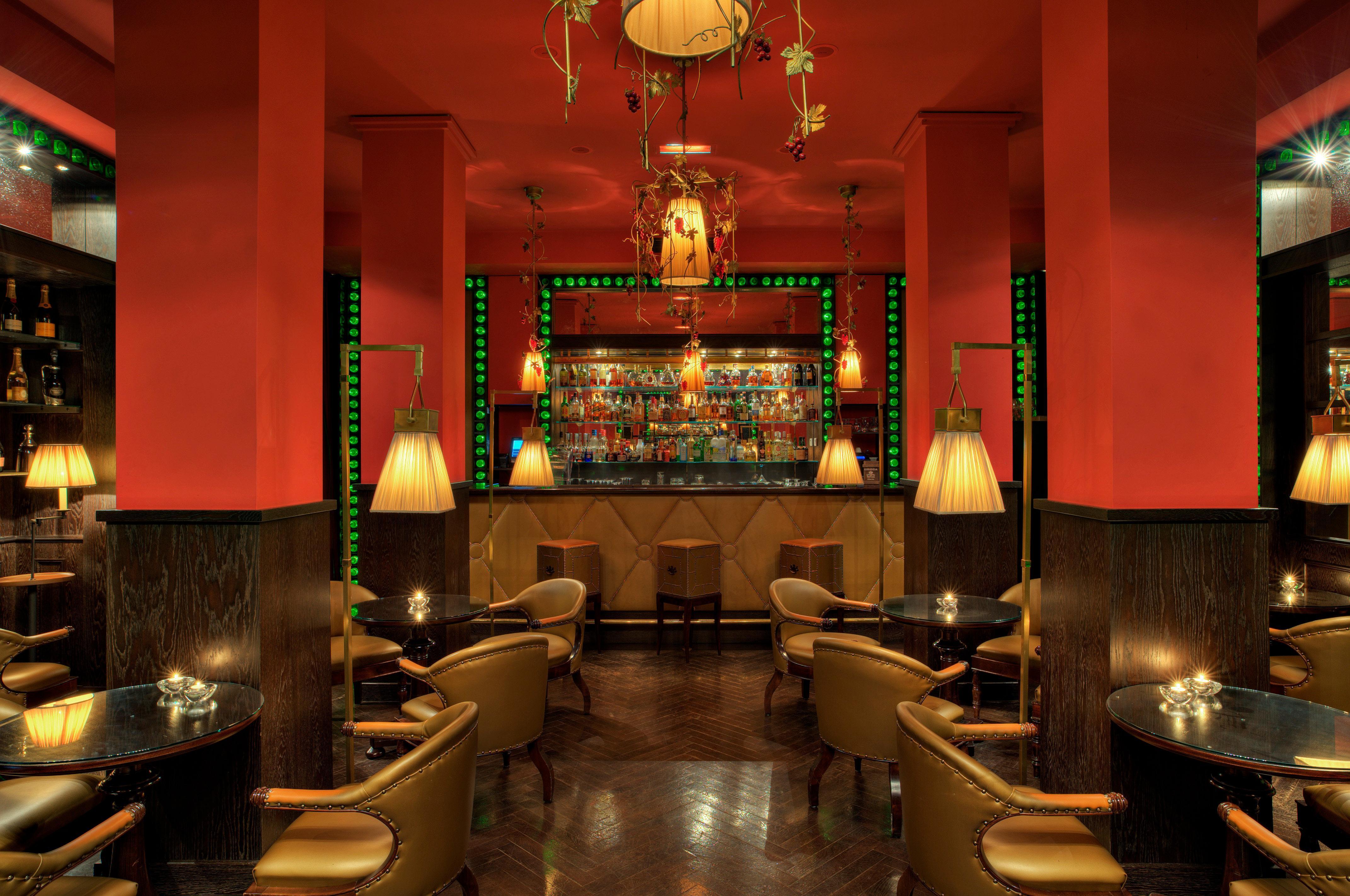 Intercontinental Bordeaux Le Grand Hotel By Ihg Étterem fotó The bar at the Mandarin Oriental, New York