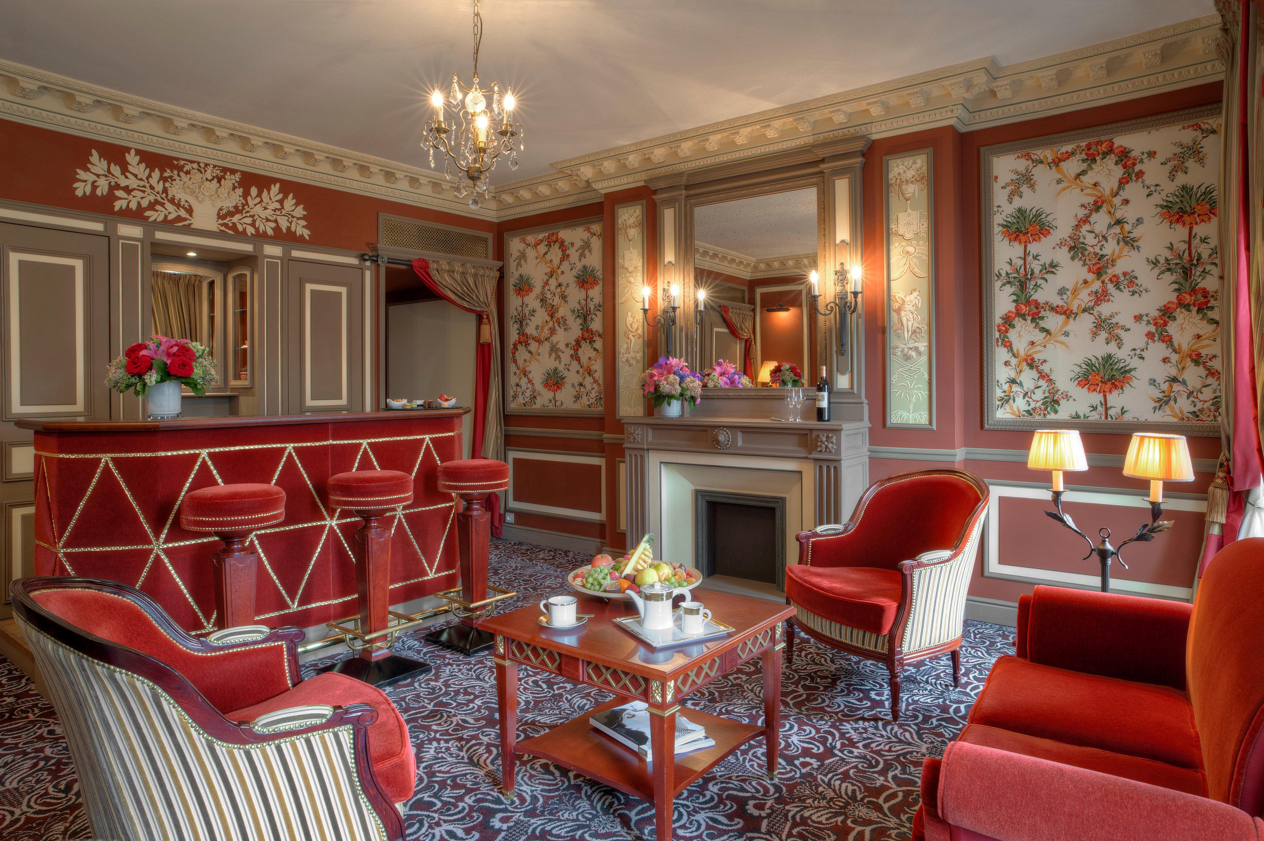 Intercontinental Bordeaux Le Grand Hotel By Ihg Beltér fotó The bar